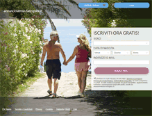 Tablet Screenshot of annunciover60.datingbox.it